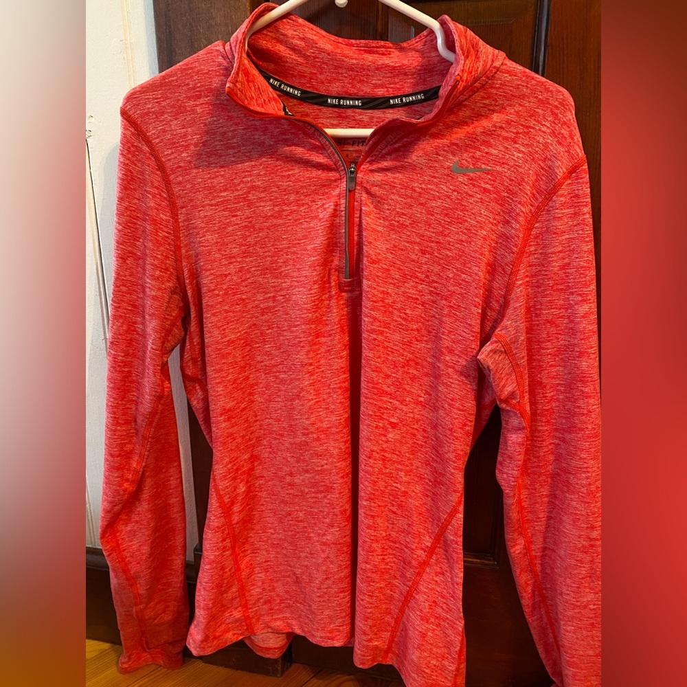 Nike Women's Dri Fit Long Sleeve Zip Up Medium